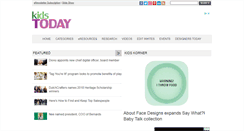 Desktop Screenshot of kidstodayonline.com